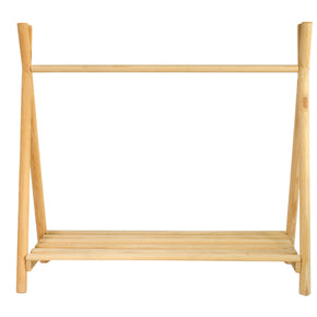 Ropero infantil abierto para fácil acceso