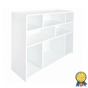 Estantería modular de madera para niños

