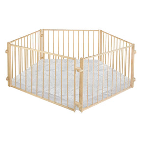 Corral de madera para bebé marca Duduk