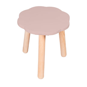 Banco nube infantil de madera natural