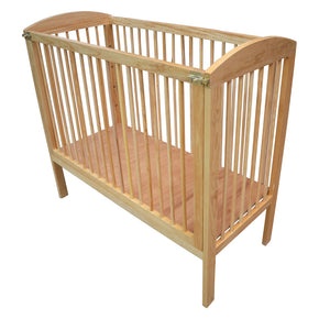 Cuna de madera para bebé con 9 alturas