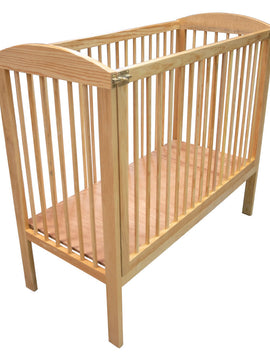 Cuna de madera multifuncional para bebé – 9 alturas ajustables