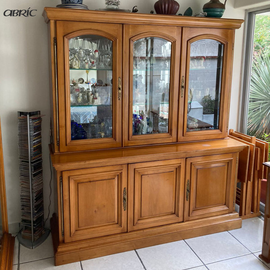 vitrinas para comedor de madera