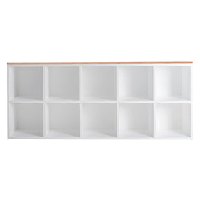 Vista frontal del modelo 10 sin canastas