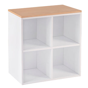 Mueble organizador infantil con repisas