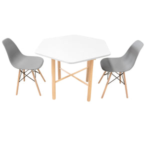 Conjunto de mesa con silla