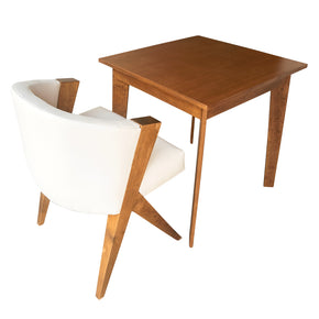 Silla York - Mesa Cuadrada Alba