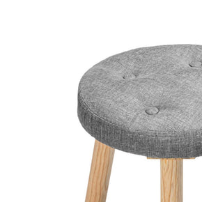 Asiento infantil tapizado en capitoneado