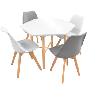 Comedor 4 Sillas Para Espacios pequeños