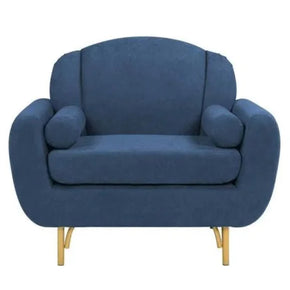 sillon individual azul