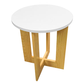 mesa lateral de madera