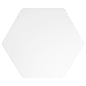 cubierta de mesa blanca