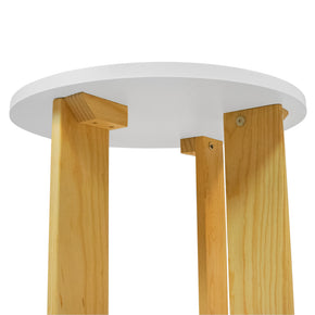 mesa lateral en madera