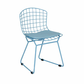 Silla Bertoia Wire infantil con cojín