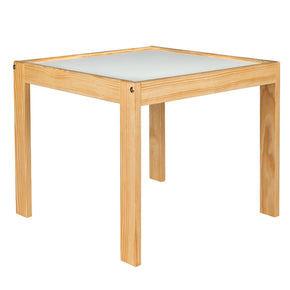Mesa infantil de madera estilo nórdico 
