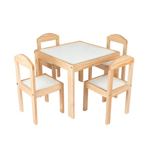 Comedor infantil escandinavo de madera 