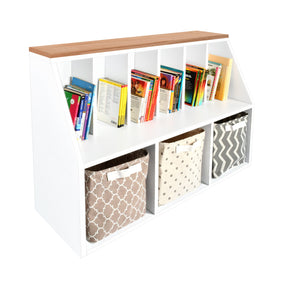 Librero de madera para recámara de niños