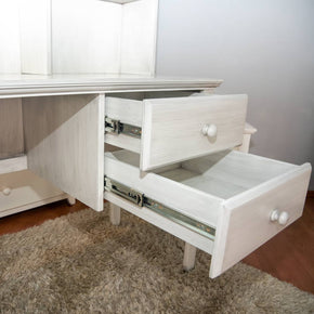 Escritorio elegante con almacenamiento