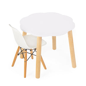 Set mesa nube y silla Eames para niños