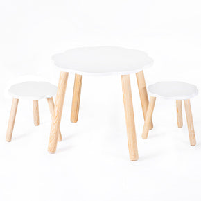 Set de mesa nube con banquitos 

