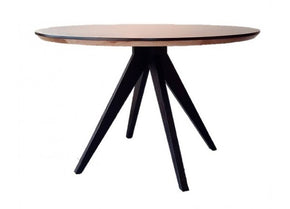 Mesa de comedor circular Toulouse de madera línea Prestige