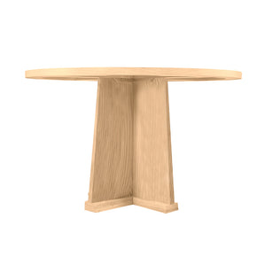 mesa comedor con pedestal