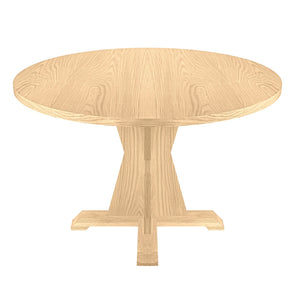 Mesa Encino Circular N3 Con Pedestal (120 cm x 120 cm x 75 cm)