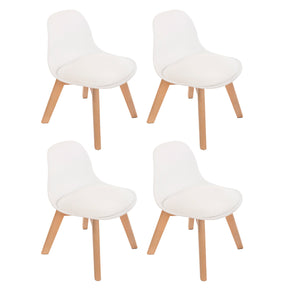 Set de 4 sillas infantiles Frankfurt vista frontal