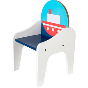 Silla infantil con forma de barco