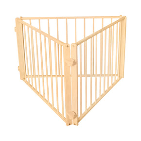 Barandal adicional de madera para corral Duduk